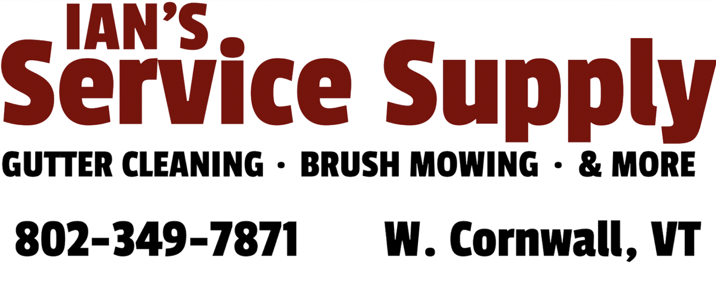 Ian's Service Supply Logo